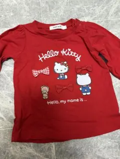 2点送料無料⭐︎SLAP SLIP Hello Kitty Tシャツ90