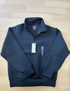 ユニクロ　ウルトラストレッチ ドライ スウェット ハーフジップ プルオーバー