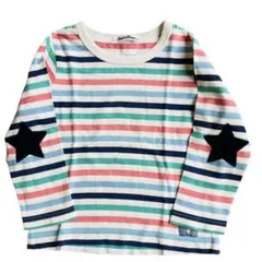 familiar ファミリア ストライプ 長袖カットソー 100cm