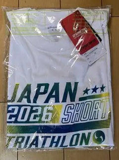 赤穂　ジャパンショートトライアスロン2026参加賞Tシャツ　Mサイズのサムネイル