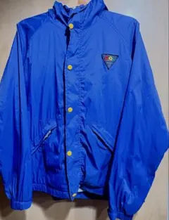 プロダクト アンド カラー PAC ナイロンジャケット 青