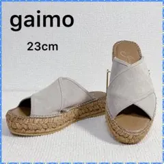 gaimo ガイモ クロスストラップエスパドリーユサンダル ミュール 23cmのサムネイル