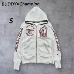 BUDDY別注Championリバースウィーブフルジップパーカー