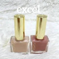 excel エクセルネイルポリッシュ２本セット