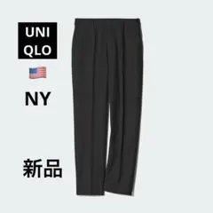 【UNIQLO】USA イージーアンクルパンツ　ブラック　新品未使用品