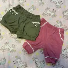 KP 夏用ボトムス2枚おまとめ　80