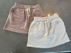 GAP スカート 2点セット ピンク ホワイト