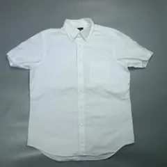 7941 メーカーズシャツ鎌倉MANHATTAN 半袖BDシャツ メンズ L