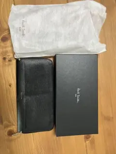 Paul Smith ブラック レザー 長財布