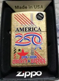Zippo AMERICA 建国 250年記念 2026年製 - メルカリ
