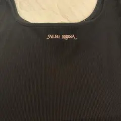 ALBA ROSA 黒 タンクトップ 日本製のサムネイル