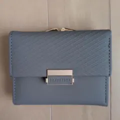 ♥【新品未使用】PRETTYZ /三つ折りがま口ミニウォレット/グレー♥