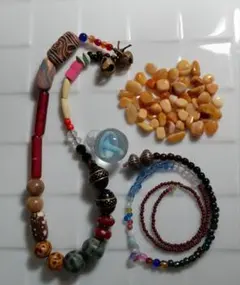 ④アジアンパーツ　ビーズ　鈴　ハンドメイド材料 　ペンダントトップ　まとめ売り