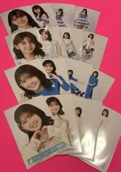 日向坂46 生写真　コンプ　16種　山下葉留花 Amazon.co.jp: 日向坂46 山下葉留花 生写真 コンプ シーラカンス 青 白