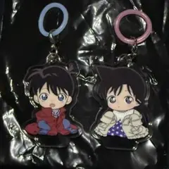 名探偵コナンふらっとめじるしアクセサリーちぢませ隊 2種セット