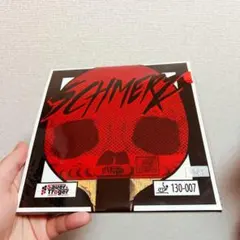 赤　OX 卓球　粒高　ラバー　イボ　SCHMERZ シュメルツ　Soft Ｚ２