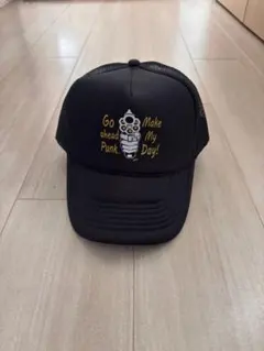 トラッカーキャップ　メッシュキャップ　黒　新品未使用