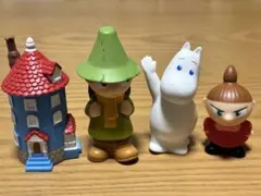 ソフビ　ムーミン　4個セット