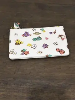 ✨コーチ ポーチ✨花柄 スモール リストレット