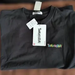 Tamagotchi　たまごっち×しまむら ブラック Tシャツ Lサイズ