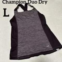 Champion Duo Dry ヨガウェア Lサイズ パープル