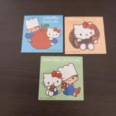 ハローキティ リョーユーパンマンハッタン50周年記念 コラボシール