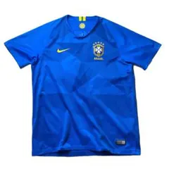 新品　タグ付　ナイキ　ブラジル代表　2010 ユニフォーム　ゲームシャツ　ブルー 2025年最新】ブラジル代表 ユニフォーム 青の人気アイテム - メルカリ