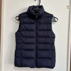 UNIQLO ユニクロ ダウンベスト ネイビー Mサイズ 厚手 防寒