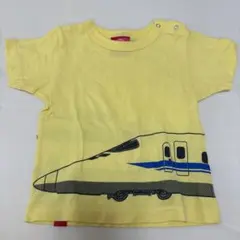 オジコ　Tシャツ　２Ａサイズ　80センチ 新幹線　黄色のサムネイル