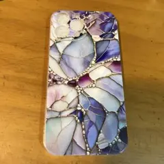 スマホケース　iPhone13promax 紫