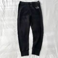 【キューブシュガー】スウェットパンツ ワッフル生地 綿混 ウエストゴム M