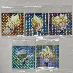 ドラゴンボール 超戦士シールウエハース超 超絶感謝の十周年 GR 5枚 ④