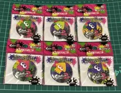 スプラトゥーン2セブンイレブン限定缶バッジ　全6種
