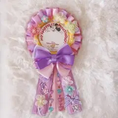 ディズニーバーズデーロゼット ハンドメイド 1点物