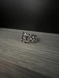 Silver925リング フローラルクロスリング 16号 おまけ付き OY - メルカリ