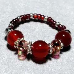 天然石　ビーズリング　777