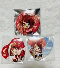 すとぷり 莉犬くん 缶バッジ デフォセット