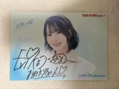 AKB48 千葉恵里　名残り桜　タワレコ特典ポストカード　直筆サイン 直筆サイン】AKB48 千葉恵里 名残り桜 タワレコ限定 直筆ポストカード