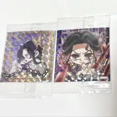 ②最新13弾無限城 鬼滅の刃 シールウエハース シークレット胡蝶しのぶカナエ珠世