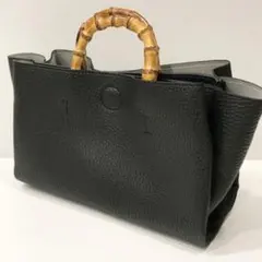 FEMIND tokyo バンブーハンドル・トートバッグ