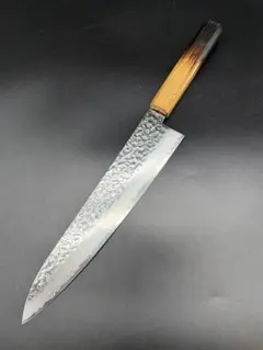 青紙２号 クラッド 万能包丁 鹿角柄 165㎜ G9428 月光作 1点物 青紙2号 クラッド 万能包丁 鹿角柄 165㎜ G9428 月光作 1点物 - メルカリ