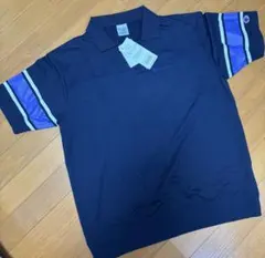 新品タグ付 チャンピオン メンズXL ゴルフ ネイビー ポロシャツ 半袖