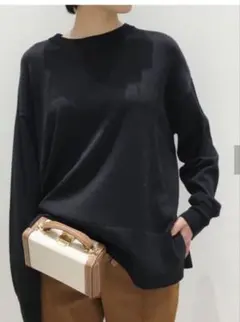 L'appartement ブラックニット