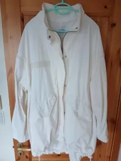 JEANASIS ホワイト ジャンパー