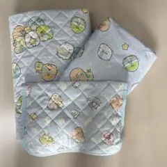 すみっこぐらしシングルサイズ 掛け布団カバー、敷きパット、枕パット　3点セット