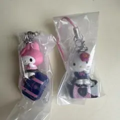 サンリオキャラクターズ 平成ギャルチャーム 2個セット　キティ　マイメロ