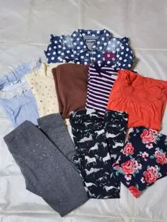 【購入前に連絡願います】キッズ 女の子 140 まとめ売り ９点 古着