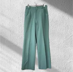 スライ パンツ スラックス センタープレス テーパード きれいめ 無地 春夏 M