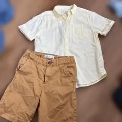 ZARA 半袖シャツとショートパンツ セット