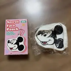 ディズニー　ミッキー＆フレンズ　シークレットフェイスポーチ　ミッキーマウス